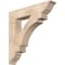 Ekena Millwork Merced Traditional Smooth Bracket, Douglas Fir, 5 1/2"W x 32"D x 32"H BKT06X32X32MRC01SDF - alternate 1